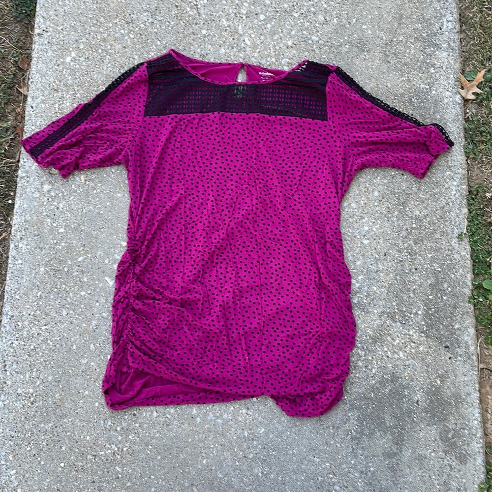 Motherhood Maternity short sleeve shirt size X-LARGE